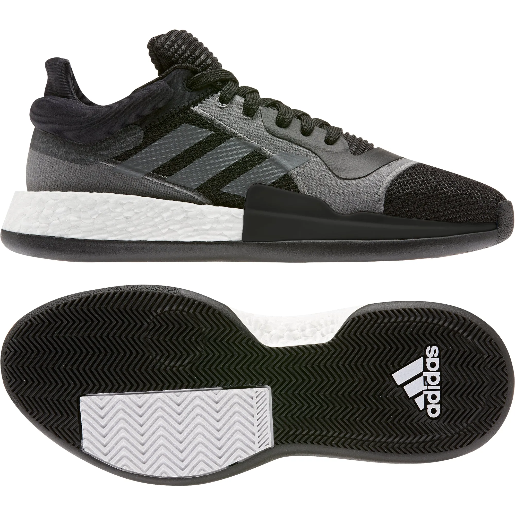 Adidas Marquee Boost Low, top-selling athletic shoe for men or women, available now for purchase.