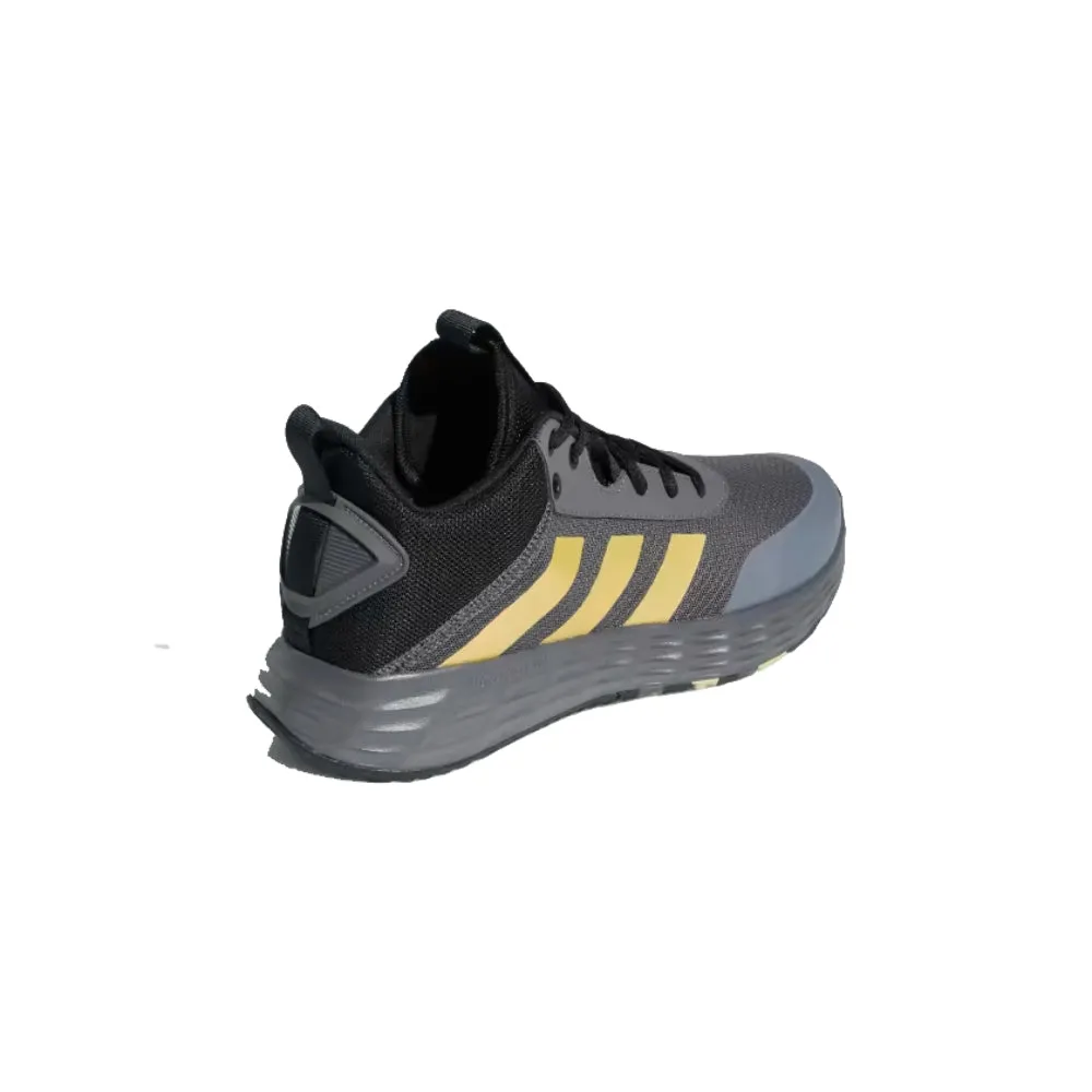 Adidas Men's Own The Game 2.0 Basketball Shoe Grey Five Matte Gold Core Black