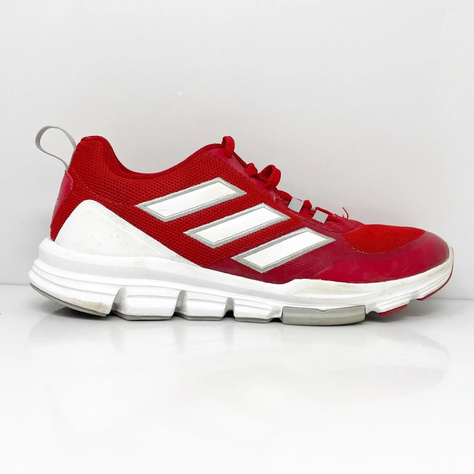 Adidas Mens Speed Trainer 5 GW0031 Red Running Shoes Sneakers Size 7