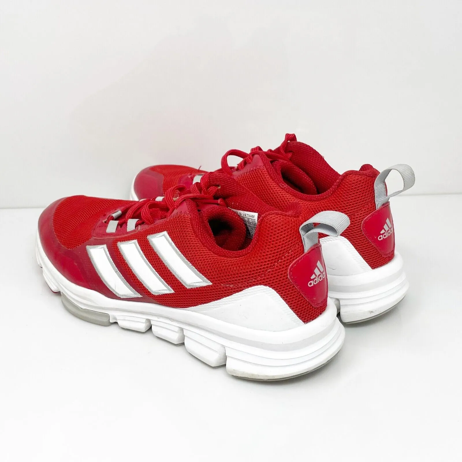 Adidas Mens Speed Trainer 5 GW0031 Red Running Shoes Sneakers Size 7