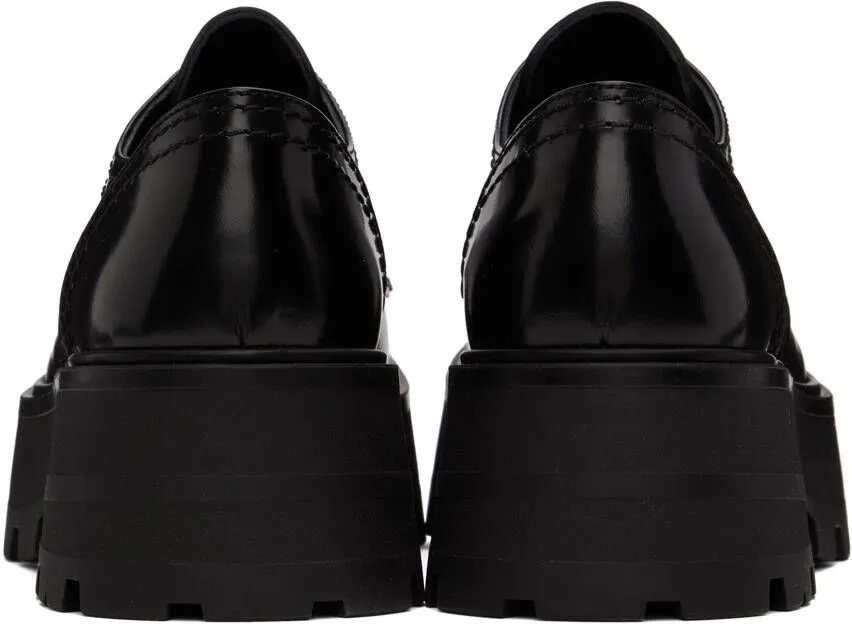 Alexander McQueen Black Rave Oxfords