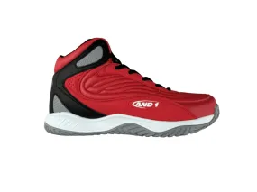 AND 1 RED BLACK BASKETBALL SHOES