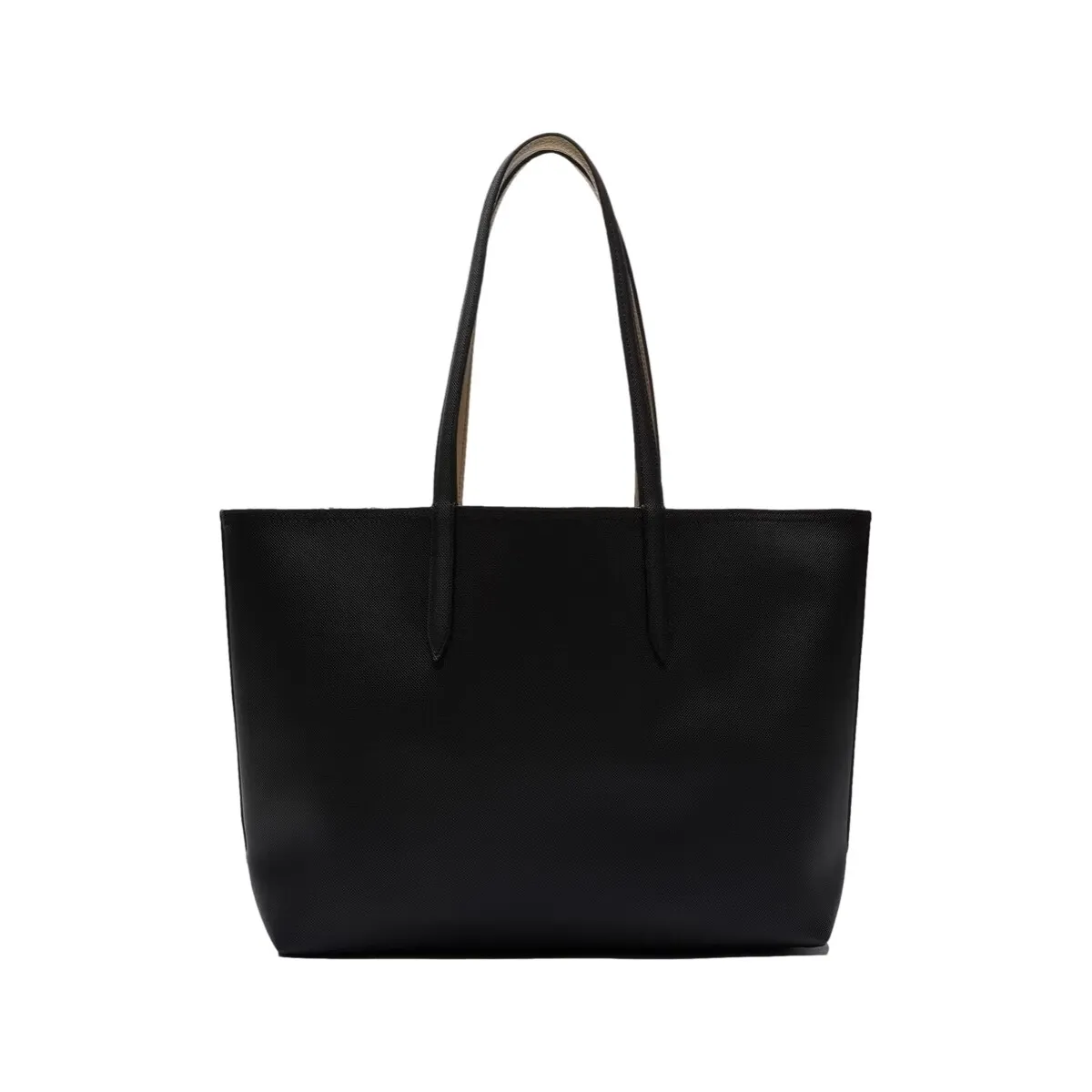 Anna Reversible Bicolor Tote Bag - Noir