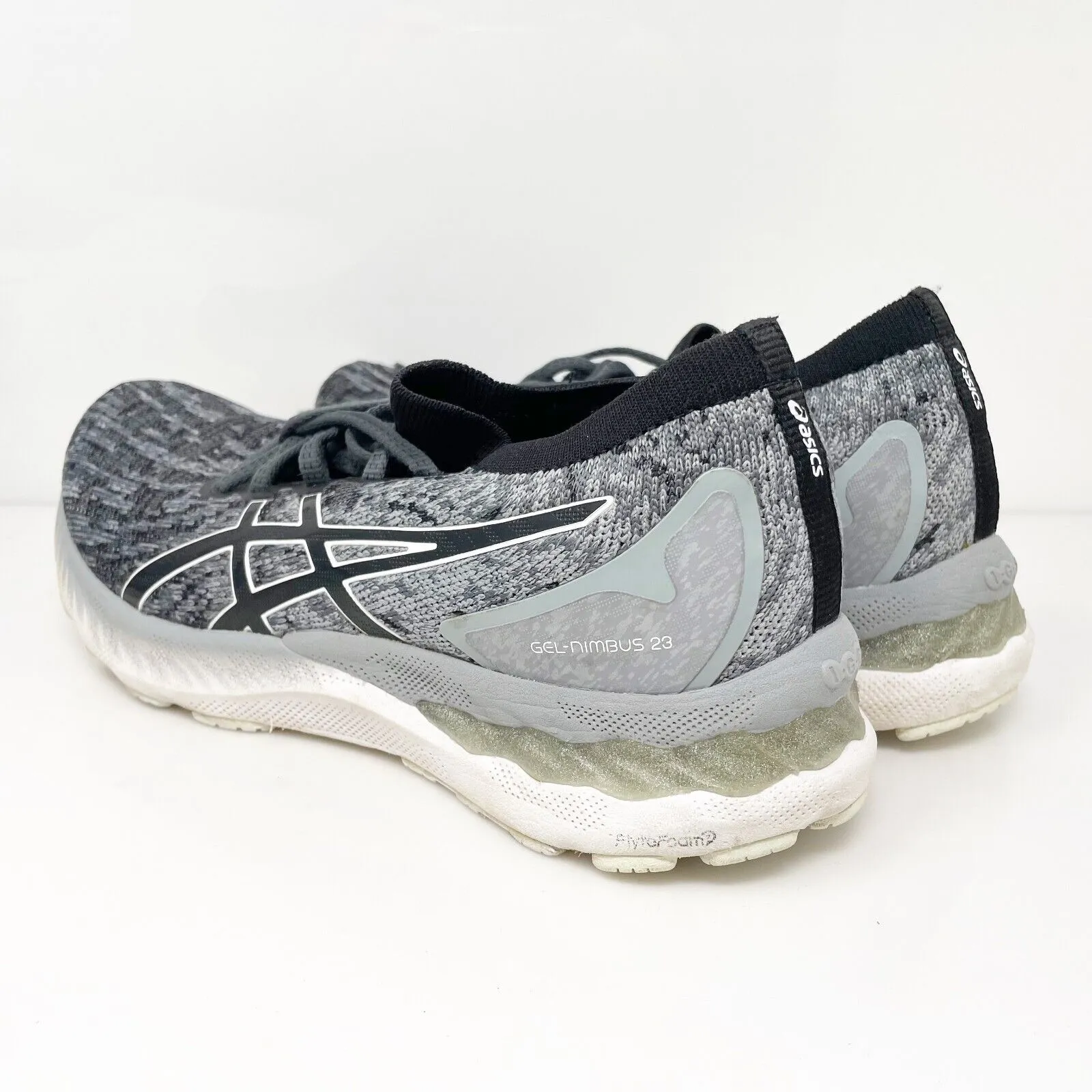 Asics Womens Gel Nimbus 23 1012A880 Gray Running Shoes Sneakers Size 9.5