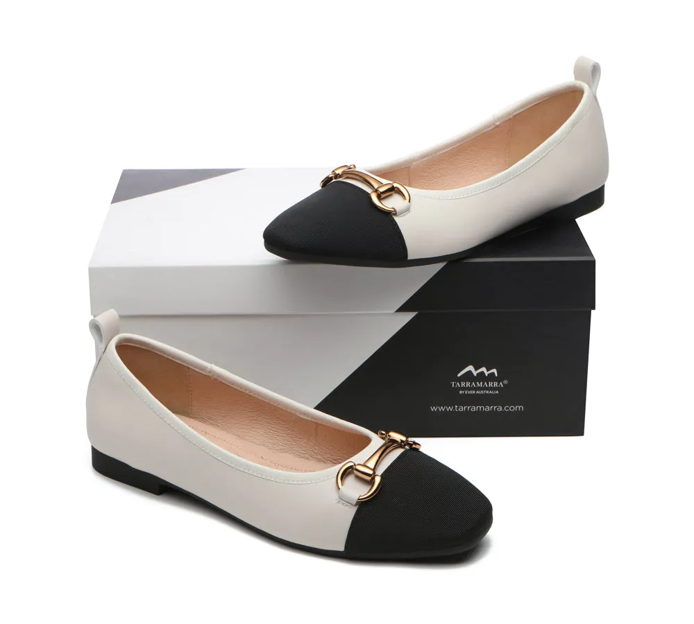 Ballet flat with metal buckle for women - TARRAMARRA Lilian