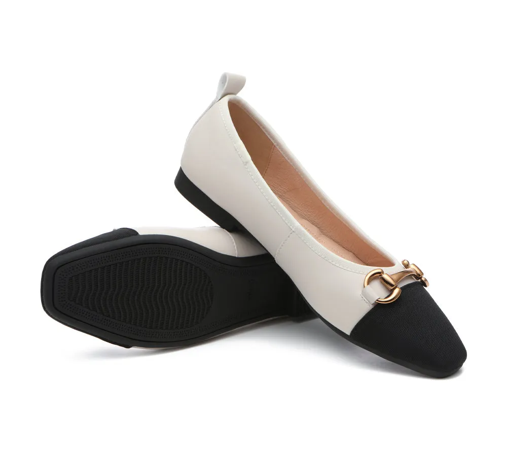 Ballet flat with metal buckle for women - TARRAMARRA Lilian