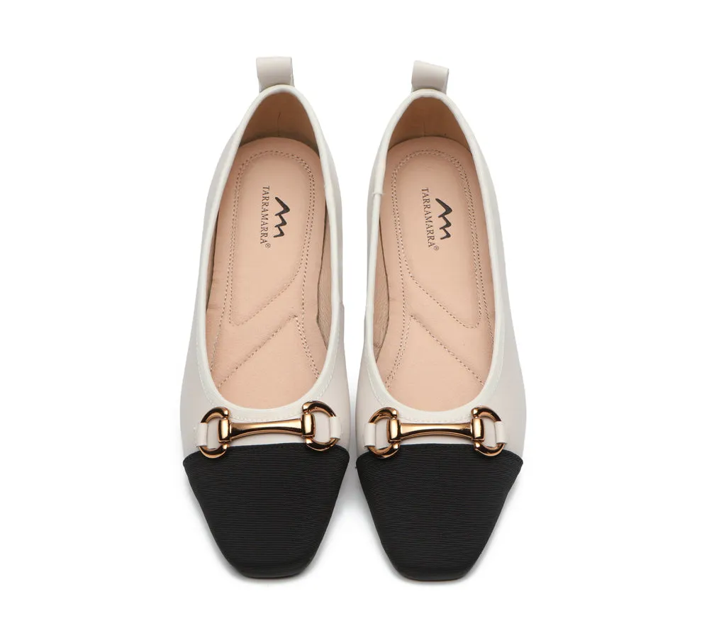 Ballet flat with metal buckle for women - TARRAMARRA Lilian