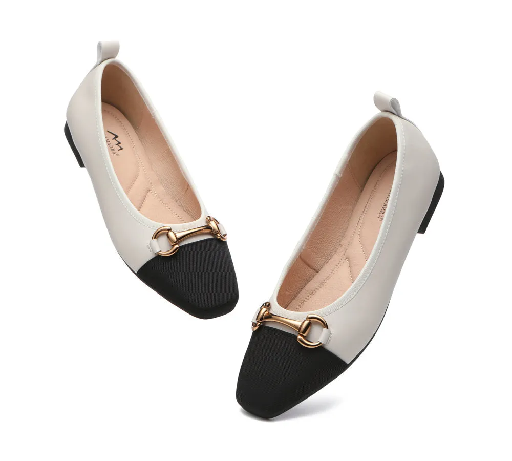 Ballet flat with metal buckle for women - TARRAMARRA Lilian