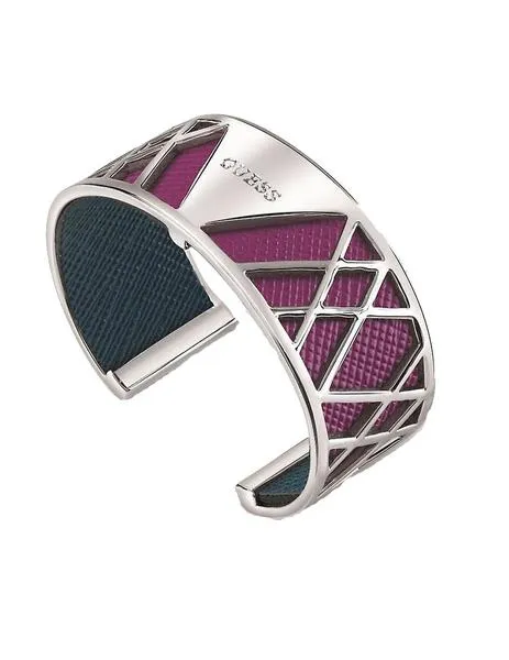 bandas guess my bangle morado y turquesa