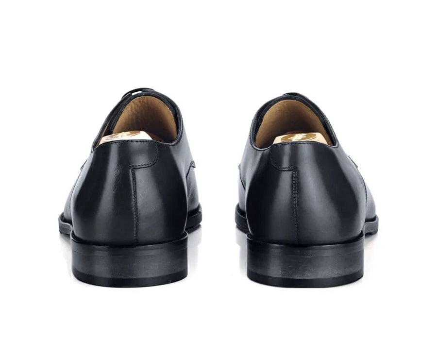 Black Derby Shoes - DOVER II