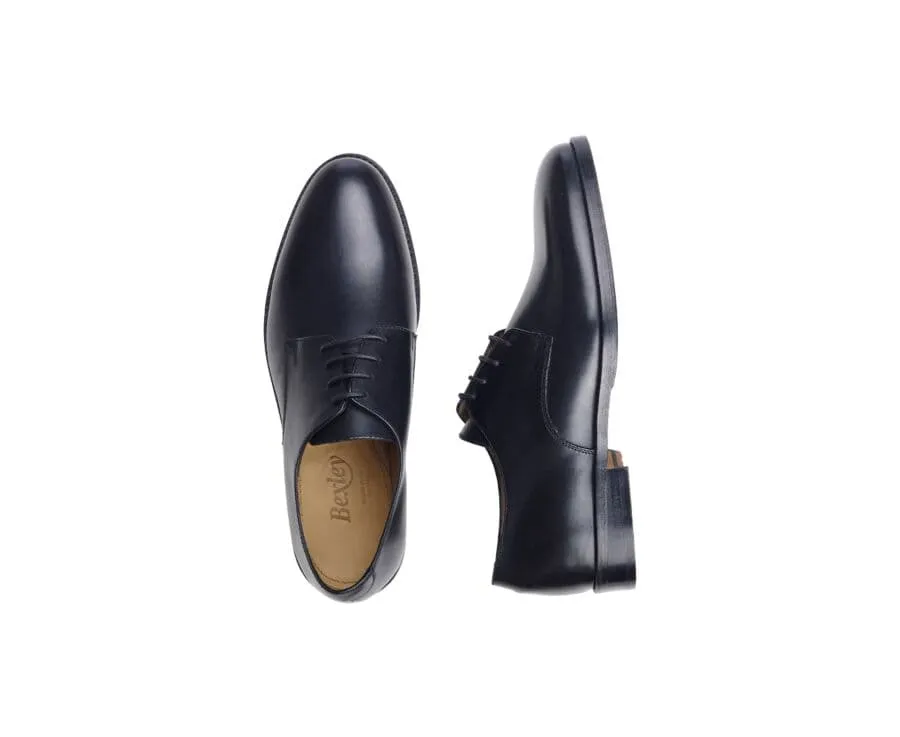 Black Derby Shoes - DOVER II