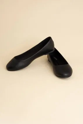 Black flats shoes for women