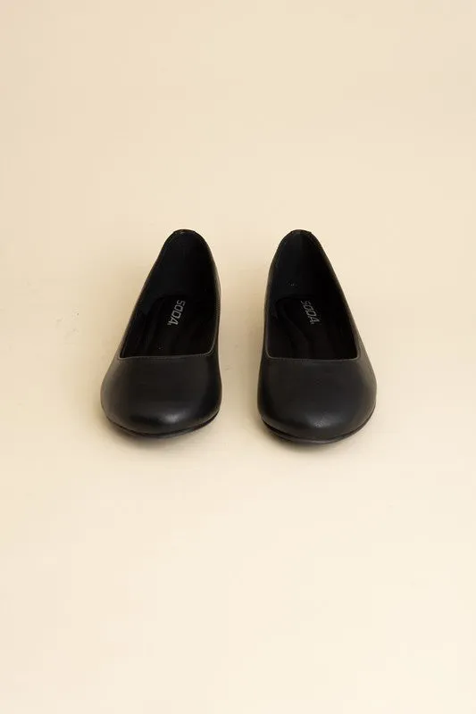 Black flats shoes for women