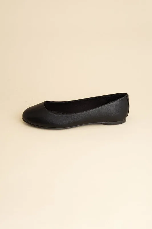 Black flats shoes for women