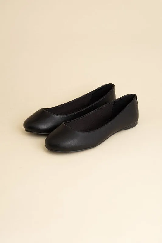 Black flats shoes for women