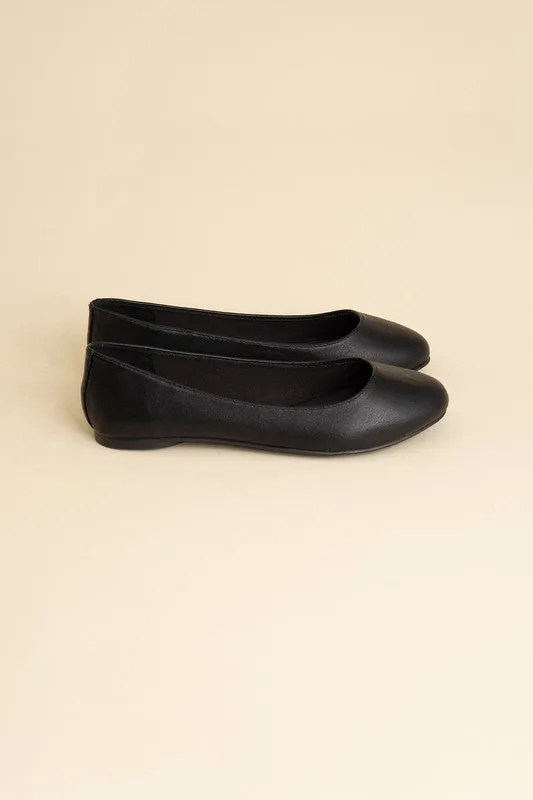 Black flats shoes for women