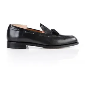 Black leather Men's Tassel loafers - PICADILLY