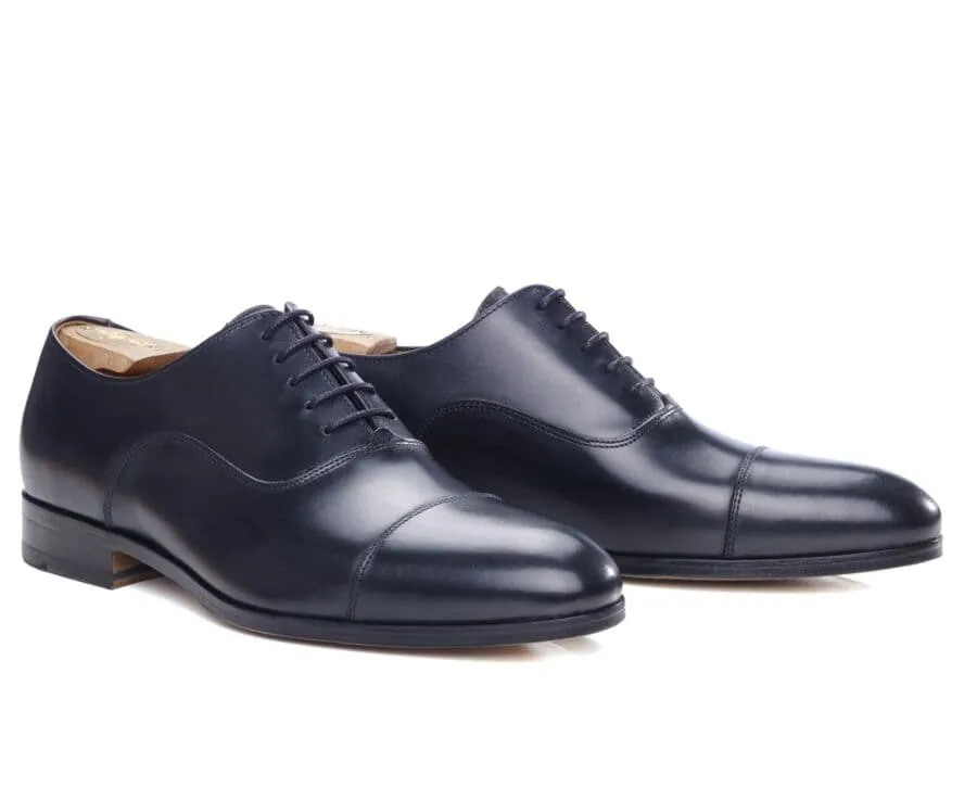 Black Oxford shoes - Leather outsole - RICKFORD