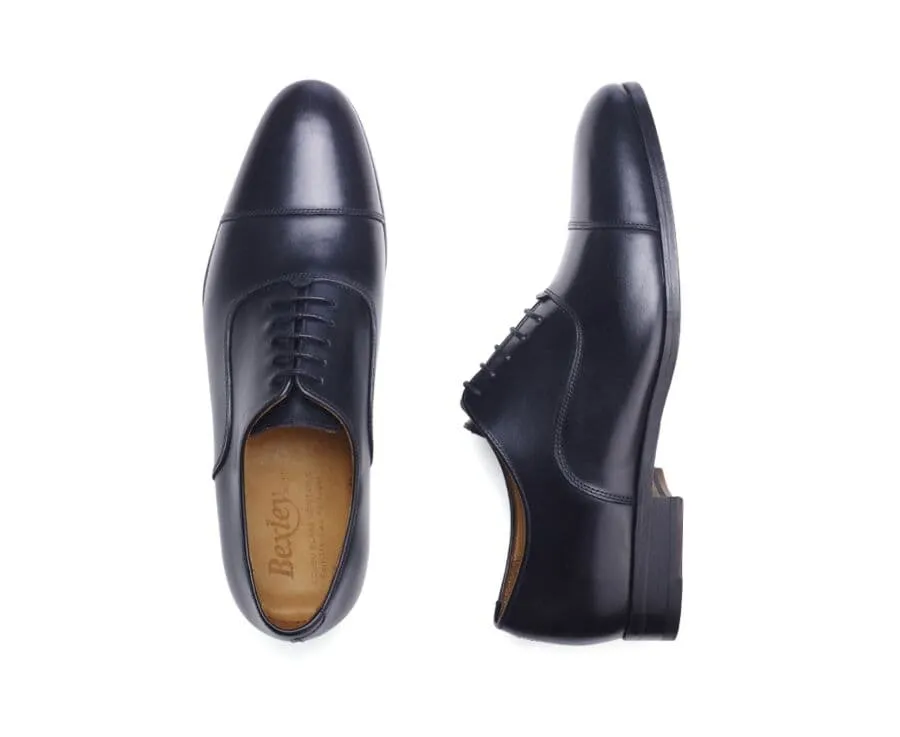 Black Oxford shoes - Leather outsole - RICKFORD