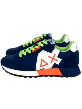 Blue Fluorescent Sneakers Z33113 Jaki