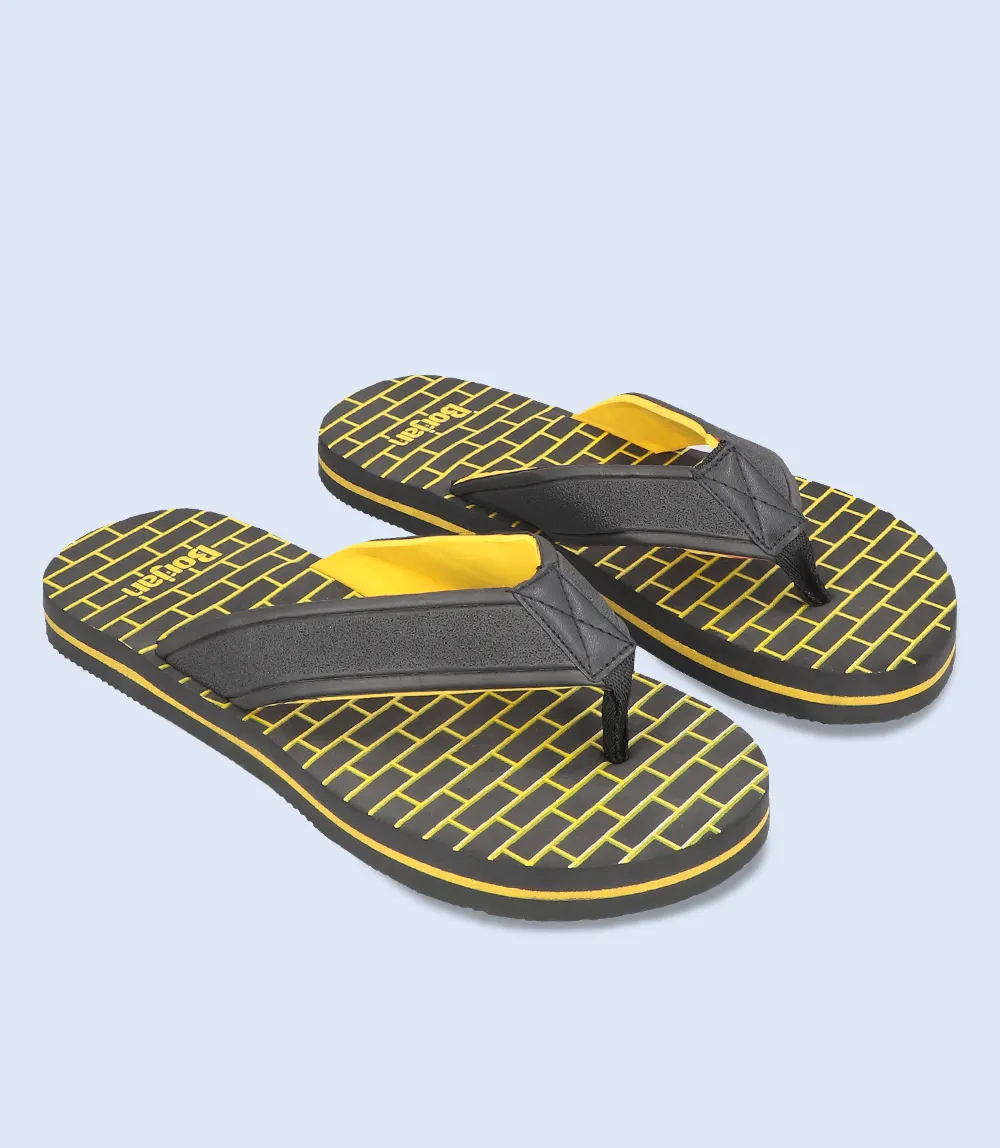 BM5566 Black Men Flip Flop