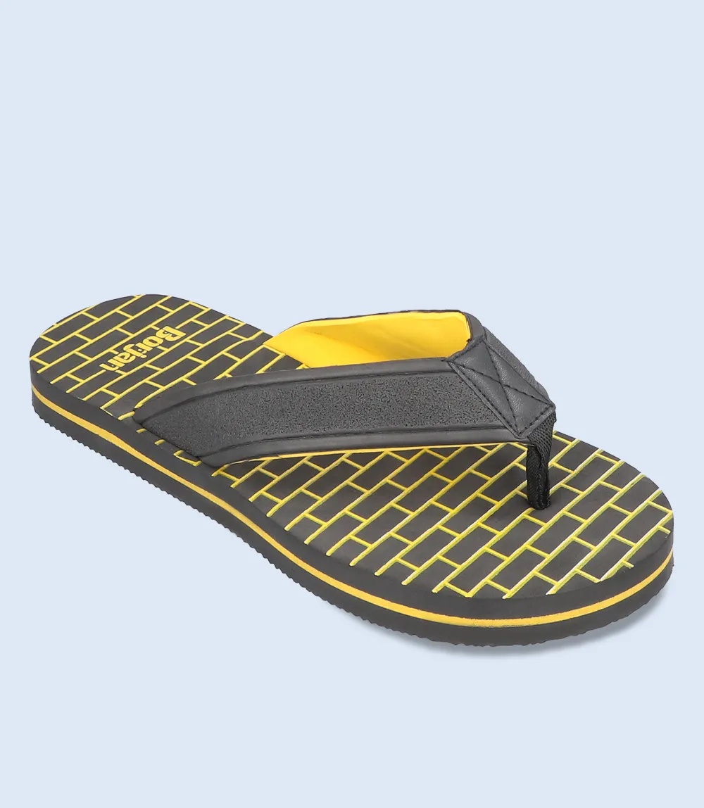 BM5566 Black Men Flip Flop