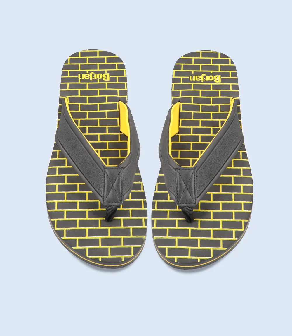 BM5566 Black Men Flip Flop