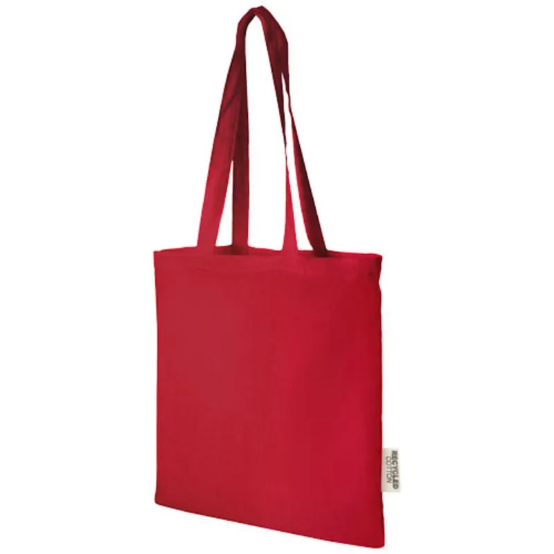 Bolsa tote de algodón personalizada 140gm Madras