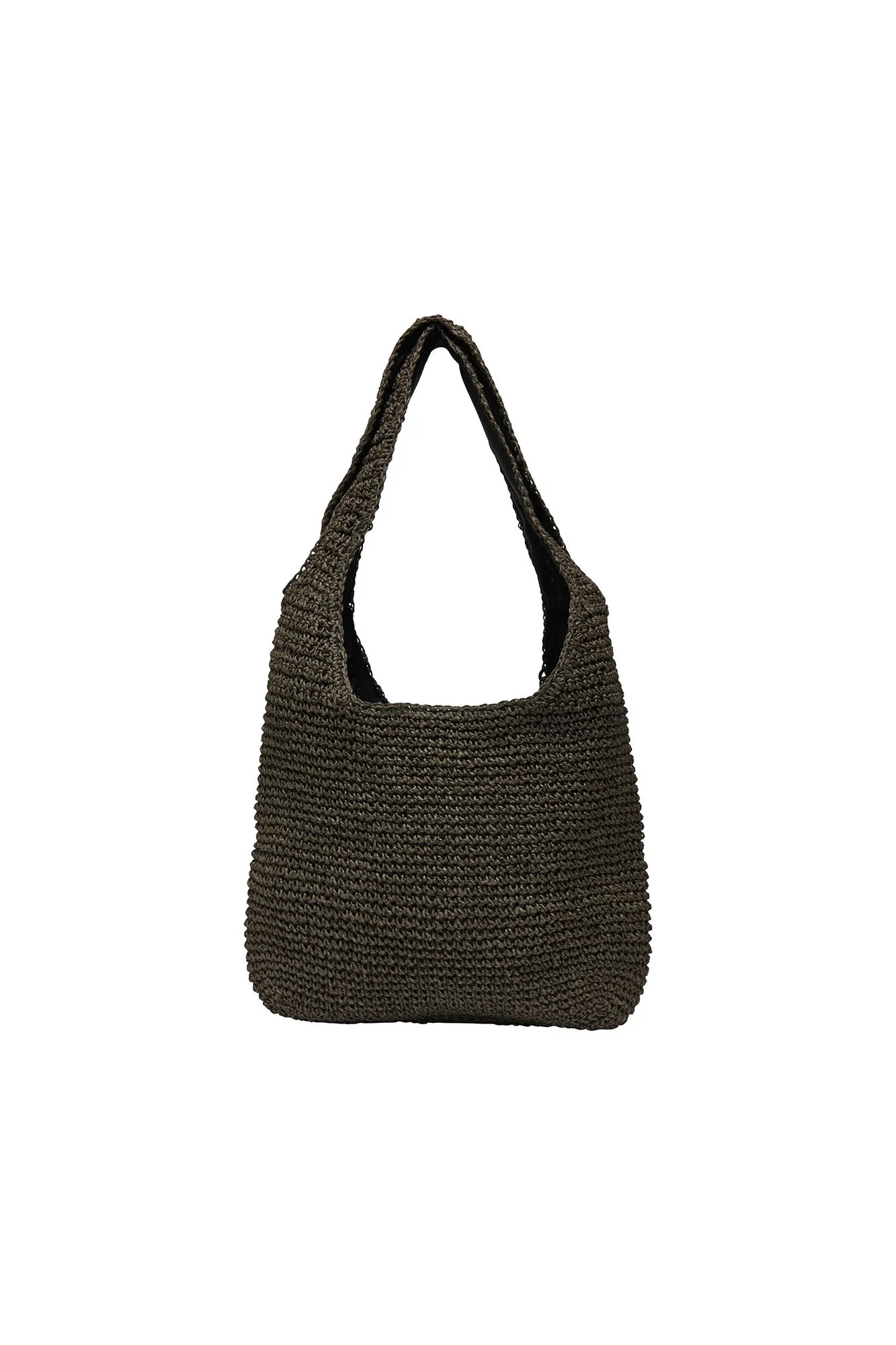 Bolso hobo de paja