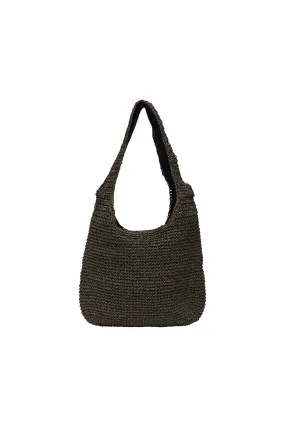 Bolso hobo de paja