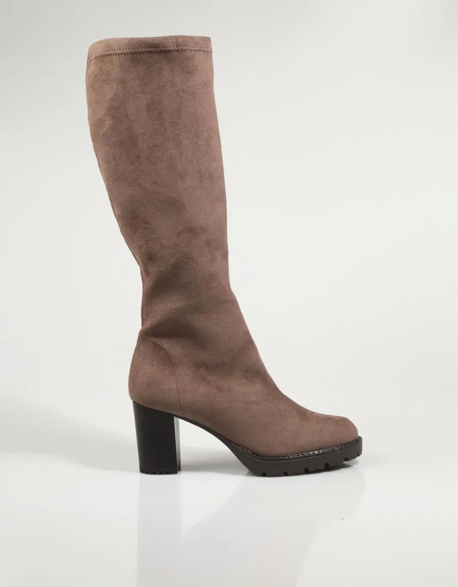  boots MISS ELASTIC 77674 en Taupe 80853