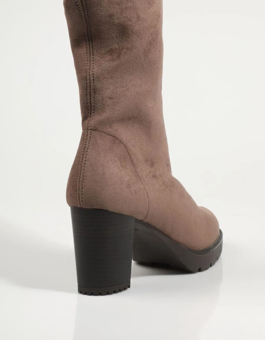  boots MISS ELASTIC 77674 en Taupe 80853