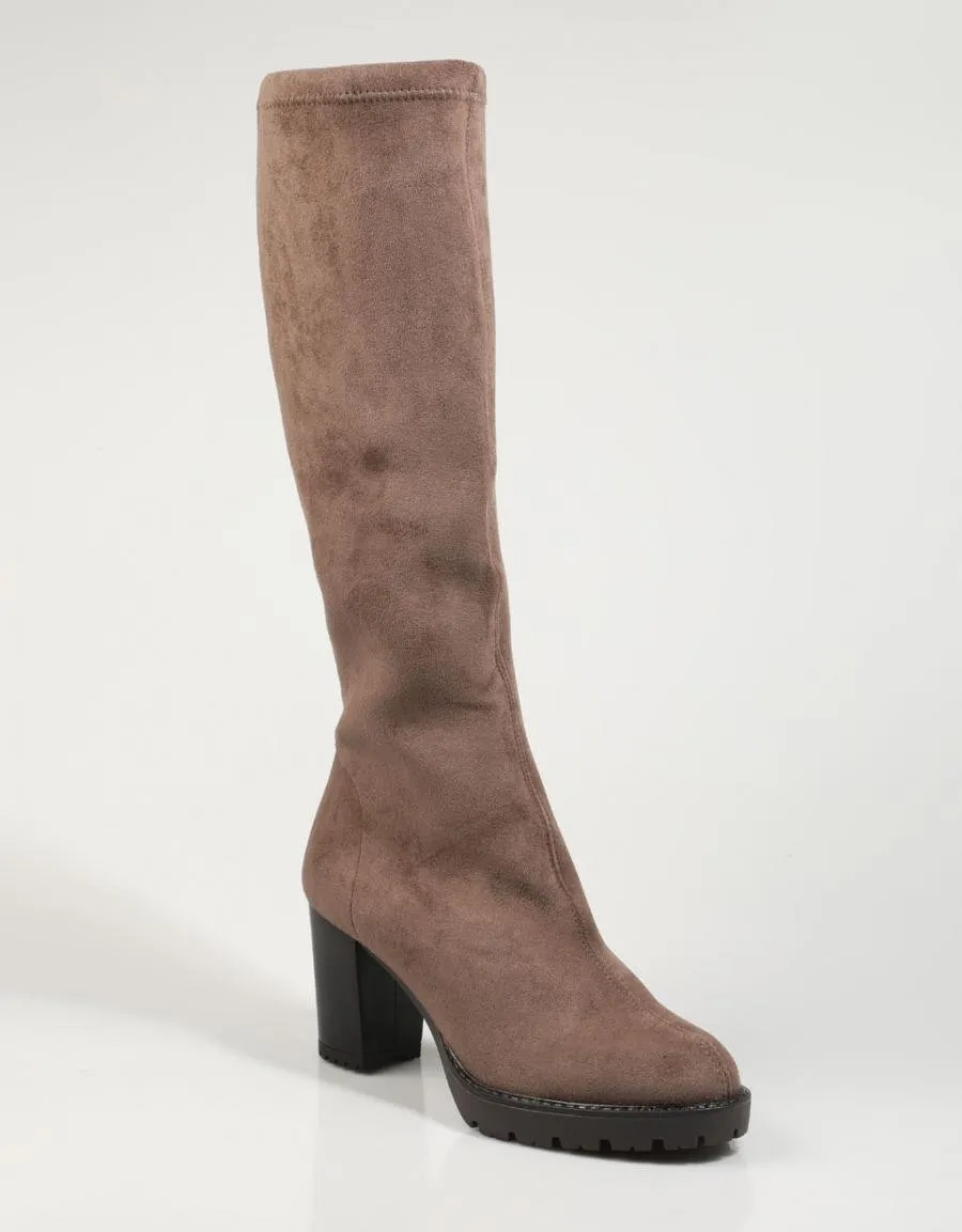  boots MISS ELASTIC 77674 en Taupe 80853