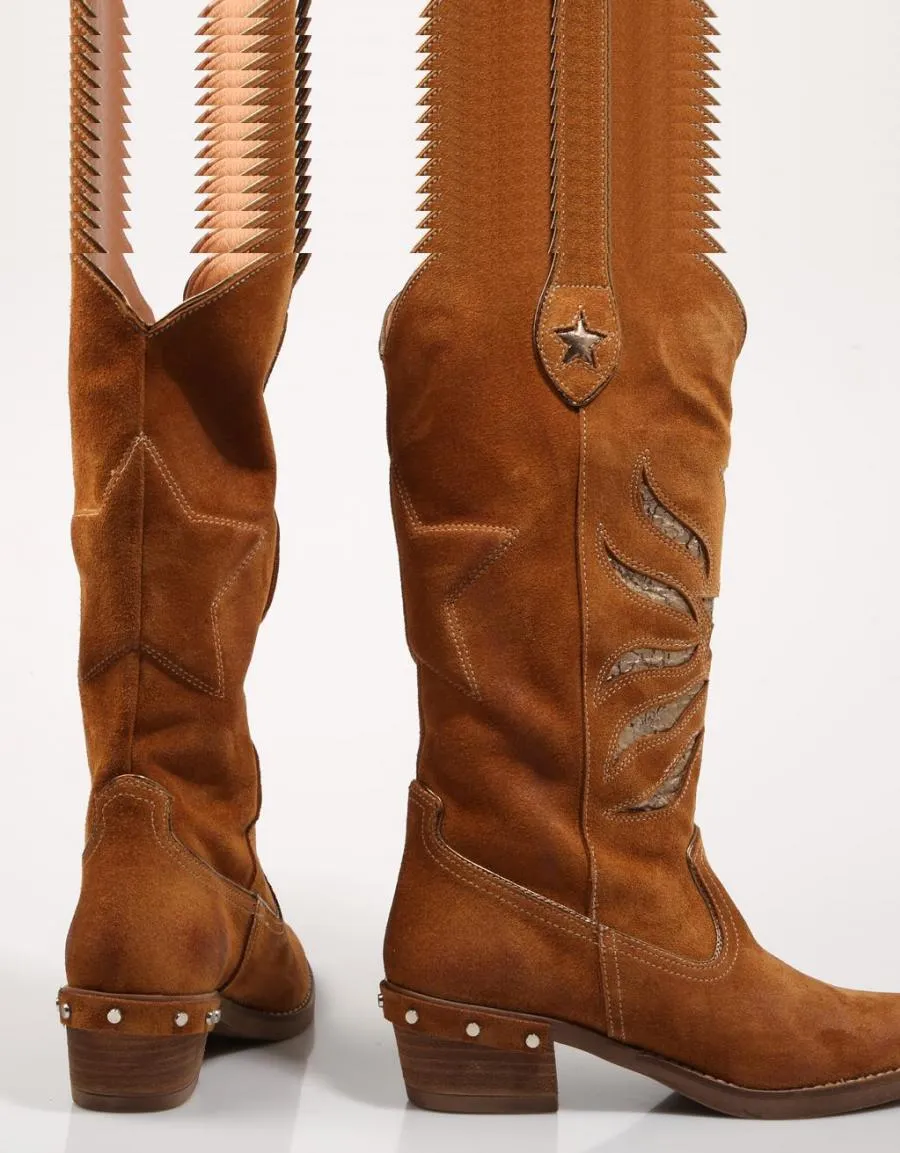  boots NEMONIC 2128 en Tan 71523