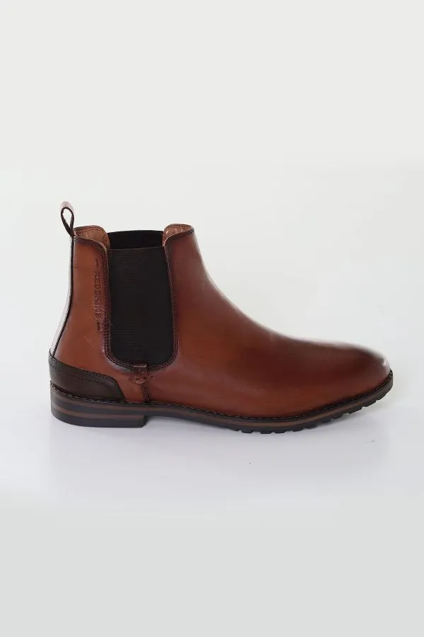 Boots/Botas Hombre Redskins Einsteino Cognac