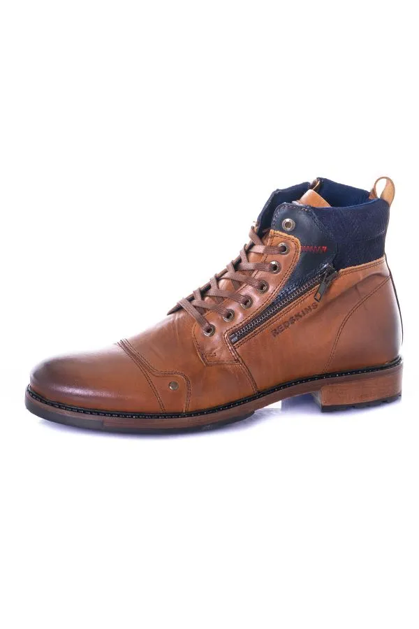 Boots/Botas Hombre Redskins Hamam Cognac Marine