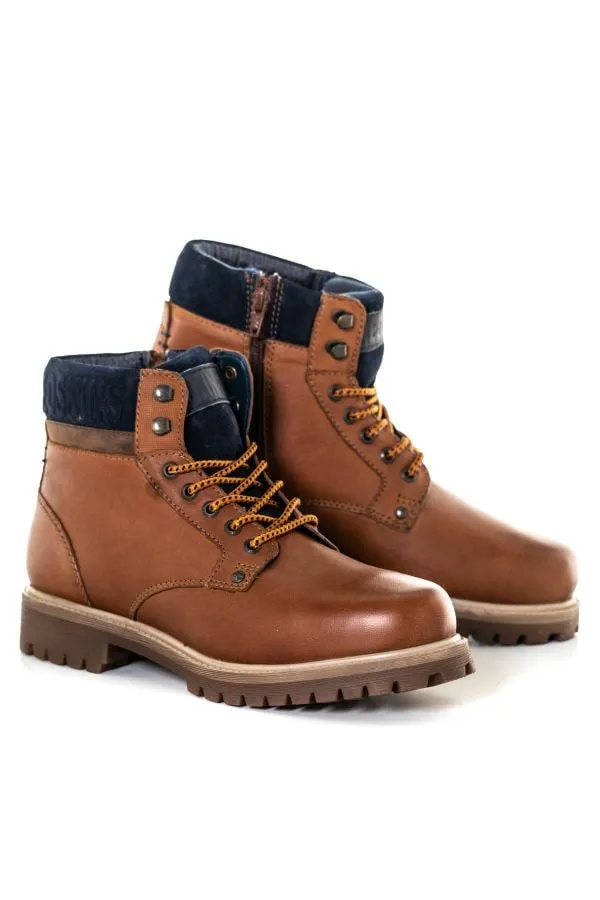 Boots/Botas Hombre Redskins Upside Cognac+Marine