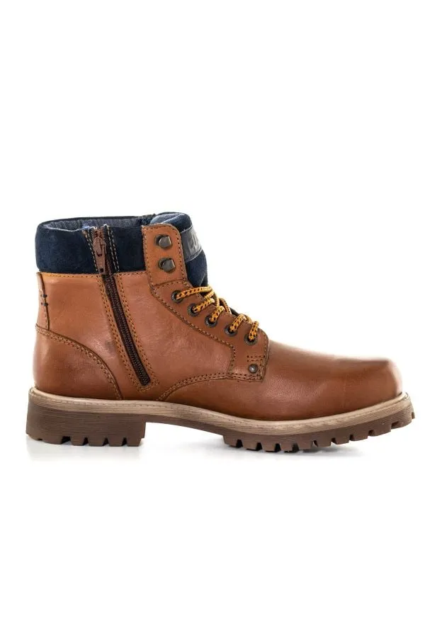 Boots/Botas Hombre Redskins Upside Cognac+Marine