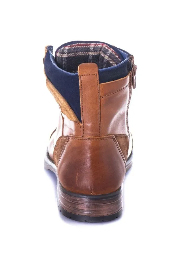 Boots/Botas Hombre Redskins Yani Cognac Marine