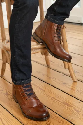 Boots/Botas Hombre Redskins Yani Cognac Marine