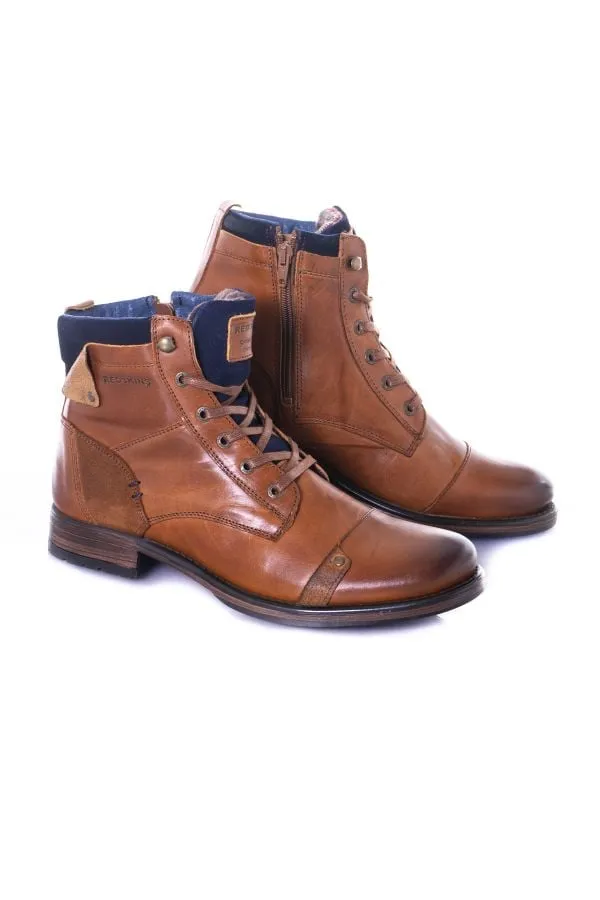 Boots/Botas Hombre Redskins Yani Cognac Marine