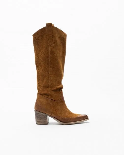 Botas Cowboy PROF Text1 Camel