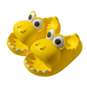 Boys Girls Summer Slippers Cute Dinosaur Thick Bottom Slip Resistant Slippers