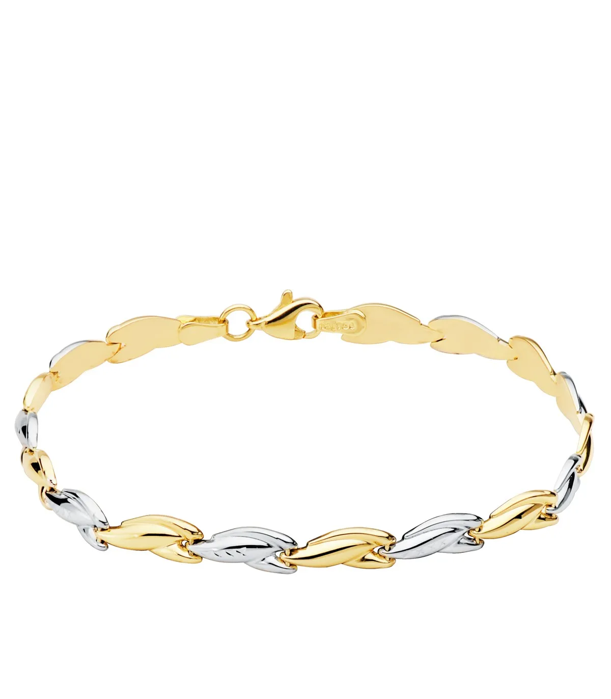 Bracelet Femme Dakar Or Bicolore 18K