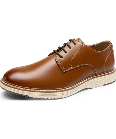 Bruno Marc CrossFlex Lite Polish Men s Non Slip Smart Casual Oxfords