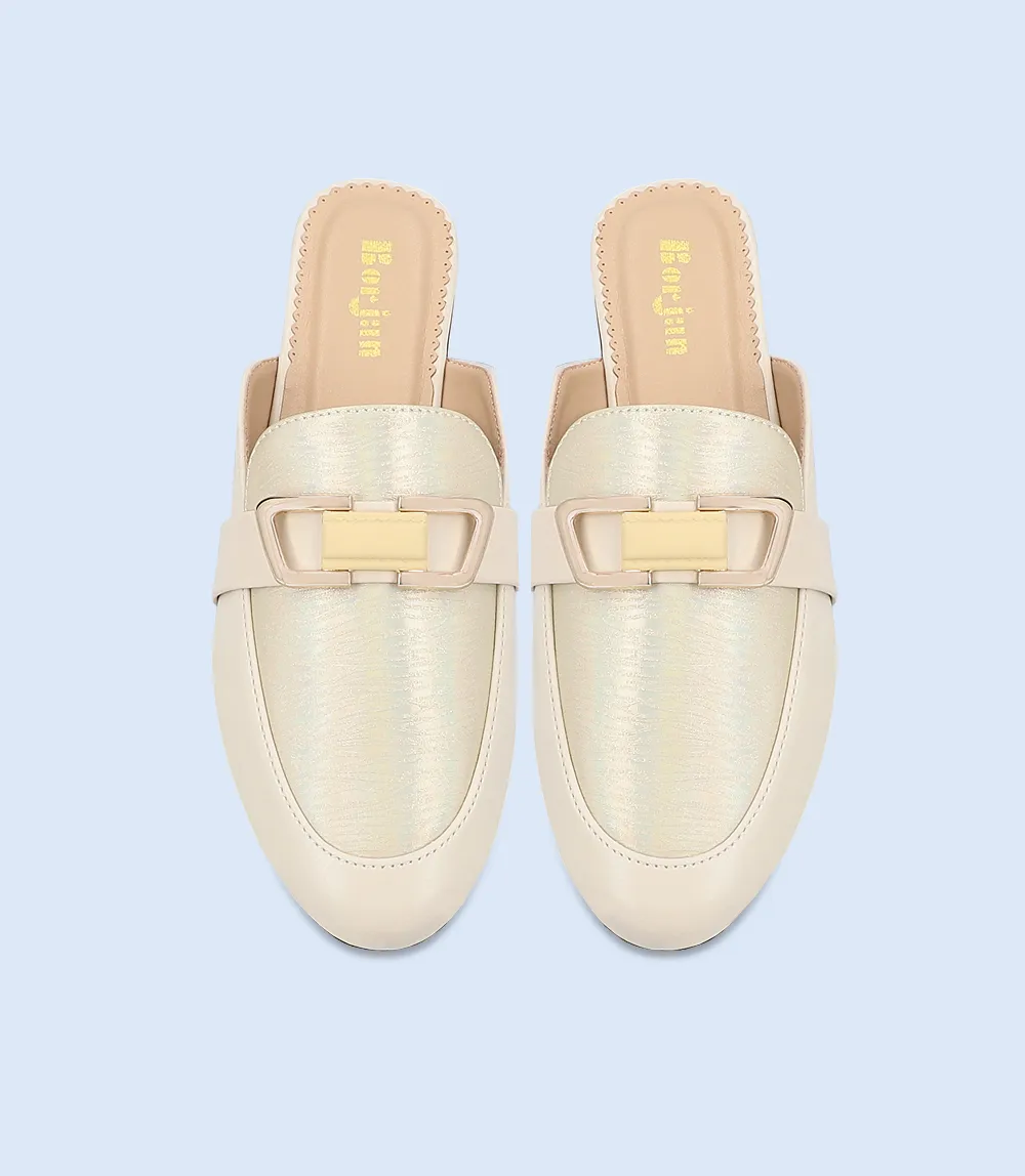 BW8159 OFF WHITE Women Casual Mules