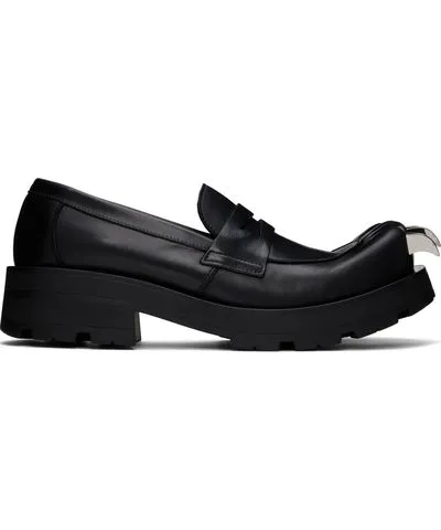 Charles Jeffrey Loverboy Black Moggies With Claws Loafers