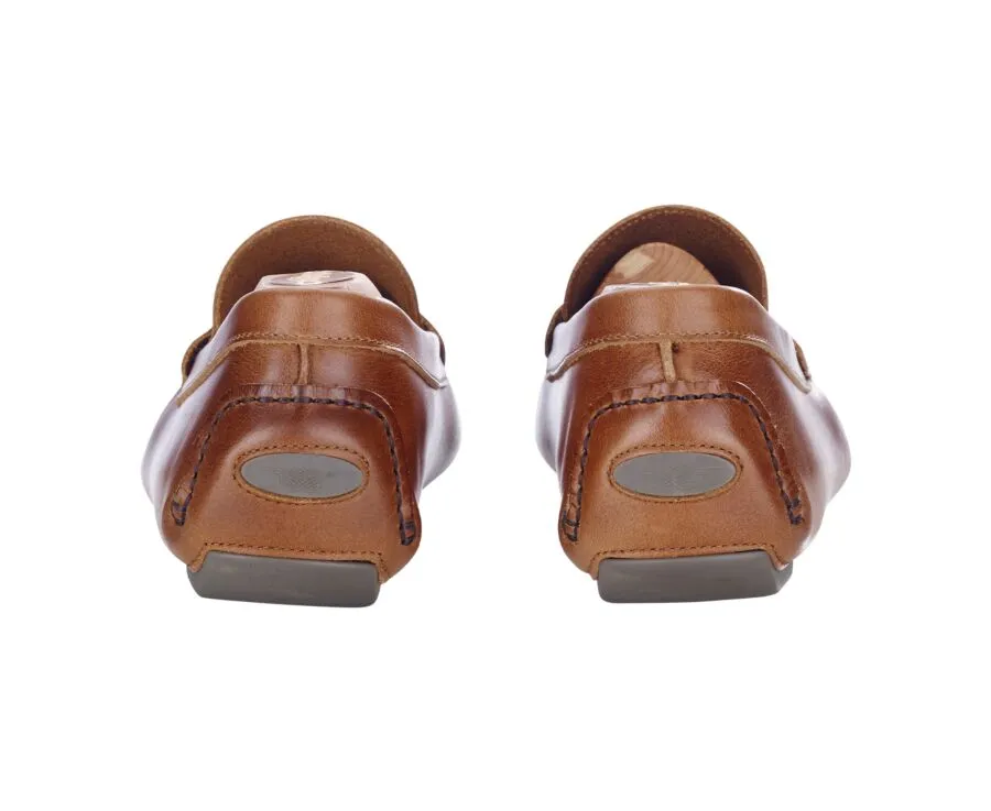 Chestnut Men's Moccasins - SEACREST II