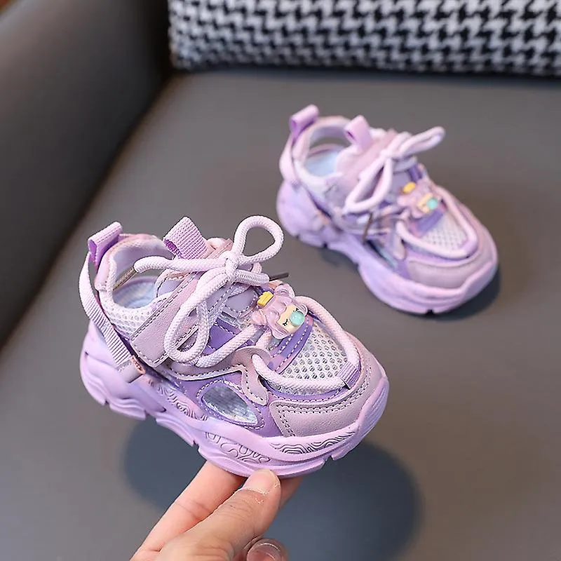 Children's Mesh Breathable Sports Running Shoes Spring Autumn New Baby Soft Sole Casual Shoes School Boys Girls' Walking