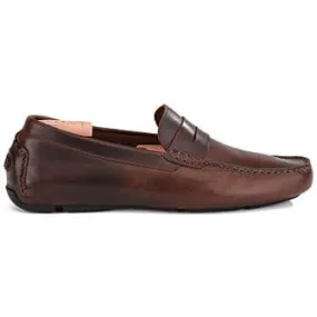 Chocolate Men's Driving Moccasins - SEACREST II